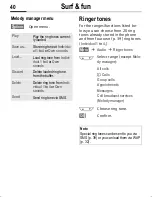 Preview for 42 page of Siemens M50 User Manual