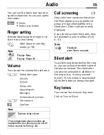 Preview for 61 page of Siemens M50 User Manual