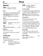 Preview for 66 page of Siemens M50 User Manual