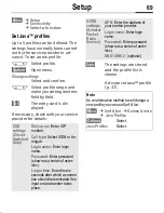 Preview for 71 page of Siemens M50 User Manual