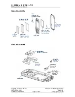 Предварительный просмотр 12 страницы Siemens M65 Service Manual