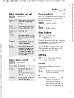 Предварительный просмотр 69 страницы Siemens M65 User Manual