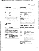 Предварительный просмотр 26 страницы Siemens M75 User Manual