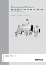 Siemens MAG 1100 Operating Instructions Manual preview