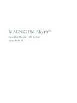 Preview for 3 page of Siemens MAGNETOM Skyra fit Operator'S Manual