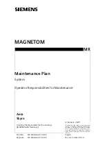 Preview for 109 page of Siemens MAGNETOM Skyra Owner'S Manual