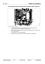 Предварительный просмотр 40 страницы Siemens MAMMOMAT 3000 Installation And Start-Up Instructions Manual