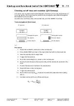 Предварительный просмотр 69 страницы Siemens MAMMOMAT 3000 Installation And Start-Up Instructions Manual