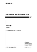 Siemens MAMMOMAT Novation DR Manual preview