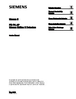 Siemens Maxum II Service Manual preview