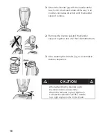 Preview for 10 page of Siemens MB 11000 UC Use And Care Manual