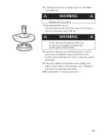 Preview for 11 page of Siemens MB 11000 UC Use And Care Manual