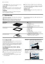 Предварительный просмотр 10 страницы Siemens MB557G5 0B Series User Manual And Installation Instructions