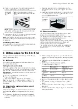 Предварительный просмотр 11 страницы Siemens MB557G5 0B Series User Manual And Installation Instructions