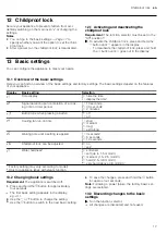 Предварительный просмотр 17 страницы Siemens MB557G5 0B Series User Manual And Installation Instructions