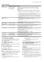 Предварительный просмотр 19 страницы Siemens MB557G5 0B Series User Manual And Installation Instructions