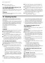 Предварительный просмотр 20 страницы Siemens MB557G5 0B Series User Manual And Installation Instructions