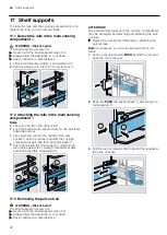 Предварительный просмотр 22 страницы Siemens MB557G5 0B Series User Manual And Installation Instructions