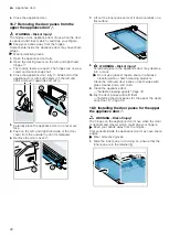 Предварительный просмотр 28 страницы Siemens MB557G5 0B Series User Manual And Installation Instructions