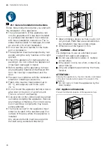 Предварительный просмотр 36 страницы Siemens MB557G5 0B Series User Manual And Installation Instructions