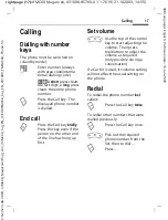 Preview for 18 page of Siemens MC60 User Manual