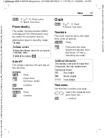 Предварительный просмотр 68 страницы Siemens MC60 User Manual