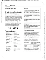 Preview for 99 page of Siemens MC60 User Manual