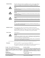 Предварительный просмотр 2 страницы Siemens Metro 21 M216KA Operator'S Manual