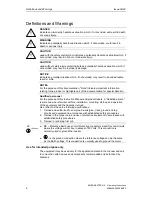 Preview for 6 page of Siemens micromaster 410 Operating Instructions Manual