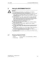 Preview for 45 page of Siemens micromaster 410 Operating Instructions Manual