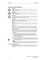 Preview for 6 page of Siemens MICROMASTER 420 Operating Instructions Manual