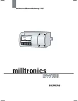 Siemens Milltronics BW100 Instruction Manual предпросмотр