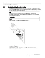 Preview for 46 page of Siemens Milltronics BW500 Operating Instructions Manual