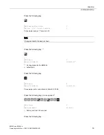 Preview for 55 page of Siemens Milltronics BW500 Operating Instructions Manual