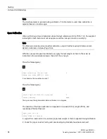 Preview for 66 page of Siemens Milltronics BW500 Operating Instructions Manual