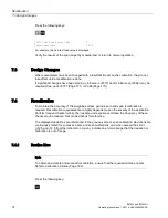 Preview for 74 page of Siemens Milltronics BW500 Operating Instructions Manual