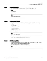 Preview for 165 page of Siemens Milltronics BW500 Operating Instructions Manual