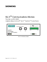 Siemens MJ-4A Installation Manual preview