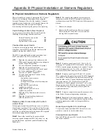 Preview for 61 page of Siemens MJ-5 Installation And Operation Manual