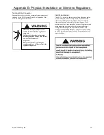 Preview for 62 page of Siemens MJ-5 Installation And Operation Manual