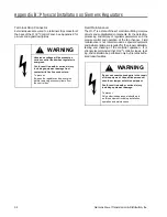 Preview for 58 page of Siemens MJ-XL Installation And Operation Manual