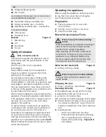 Preview for 8 page of Siemens MK551 series Operating Instructions Manual