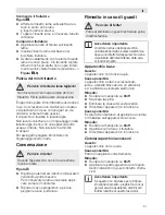 Preview for 61 page of Siemens MK82 SERIES Operating Instructions Manual