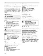 Preview for 108 page of Siemens MK82 SERIES Operating Instructions Manual