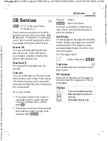 Предварительный просмотр 62 страницы Siemens Mobile CF62T User Manual