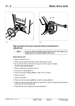 Предварительный просмотр 108 страницы Siemens MOBILETT Plus Service Instructions Manual