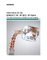 Siemens MOBILETT XP Instructions For Use Manual preview