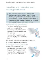 Preview for 16 page of Siemens Motion 101 BTE User Manual