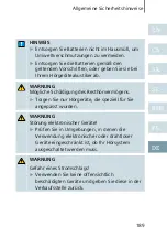 Preview for 189 page of Siemens Motion 101 BTE User Manual