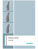 Siemens Motion 500 User Manual preview